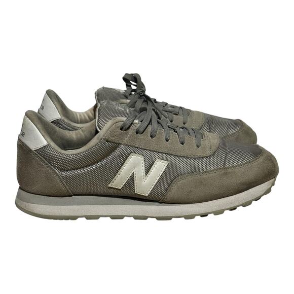 New Balance 501 Gray White Retro Running Sneakers Men's Size 7/ Women's 8.5 Shoe - Picture 1 of 8